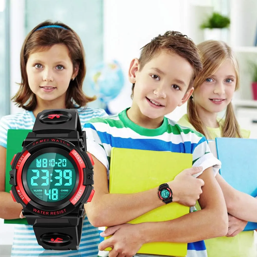 - Kids Gifts ATIMO LED 50M Waterproof Kids Digital neglect Sport Watch 