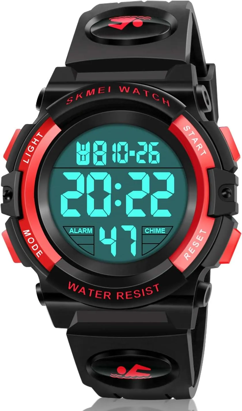 - Kids Gifts ATIMO LED 50M Waterproof Kids Digital neglect Sport Watch 