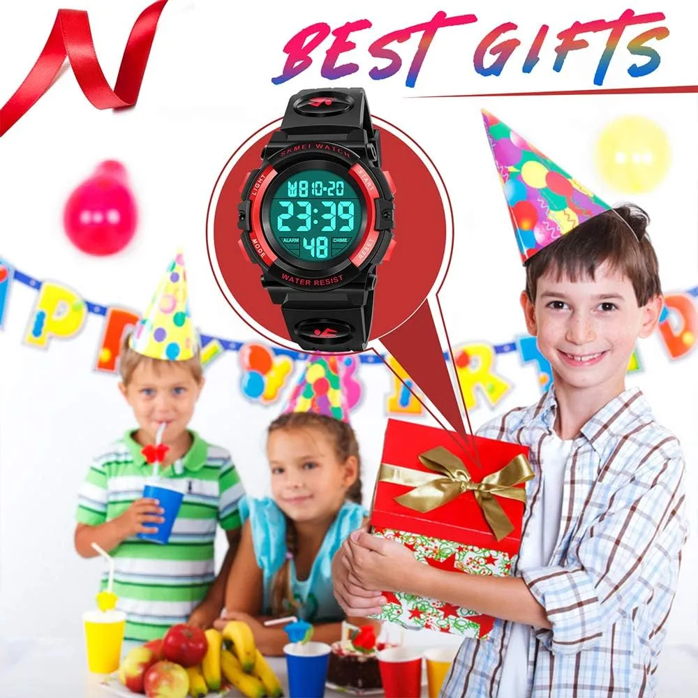 - Kids Gifts ATIMO LED 50M Waterproof Kids Digital neglect Sport Watch 