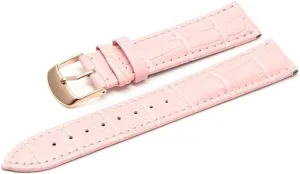 : Pink RG, plow caput son story cloth Band Width : 20mm) Watch Band Belt Wrist Watches Ladies Band Red Black White (Band Color 