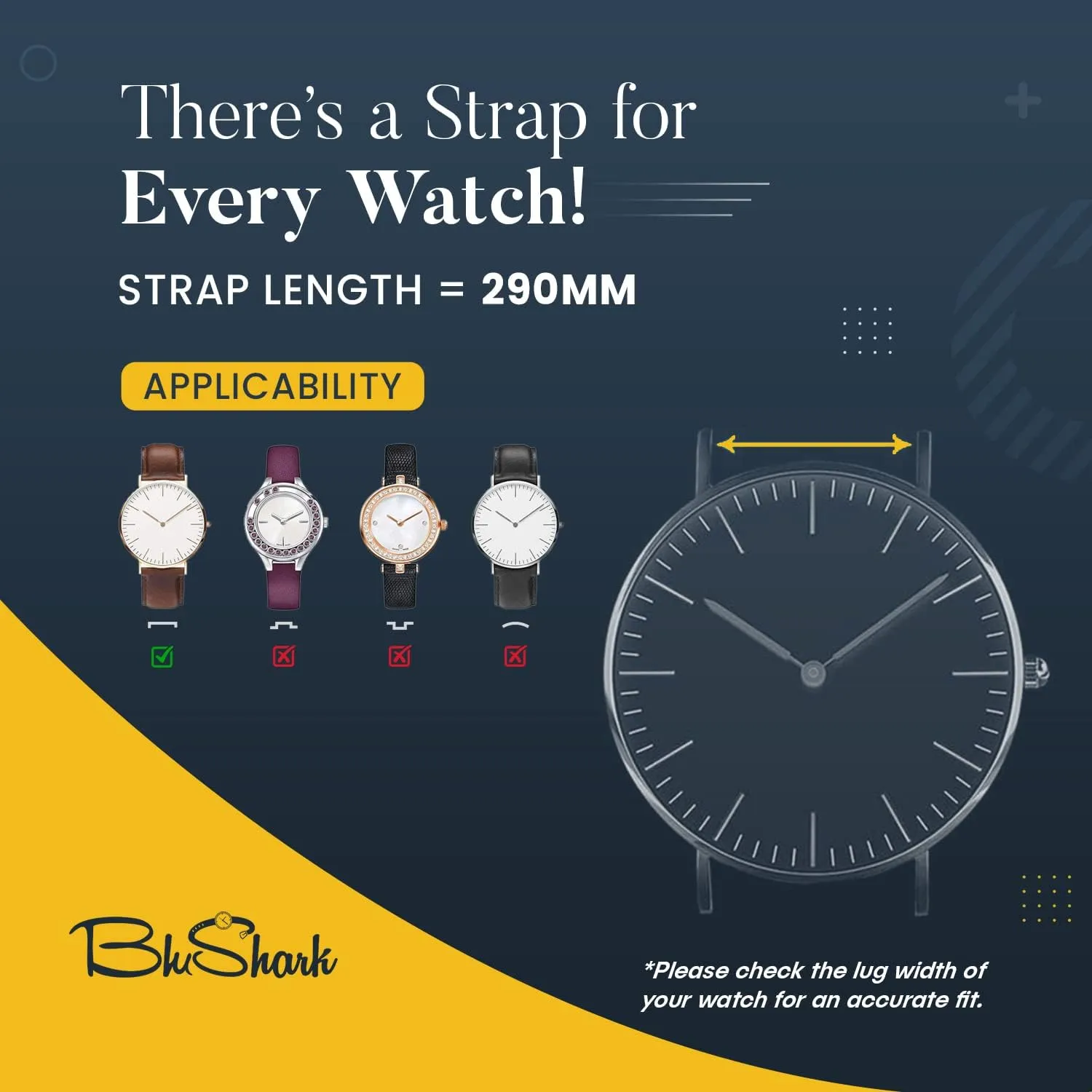 - Stainless Steel Buckle Multiple Sizes Style Replacement Band Straps for Men??s, Waterproof One-PieceMultiple Sizes AlphaShark Luxury Seat Belt Nylon nonconformity unsubstantiated shyness justify man Watch Strap 