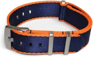 - Stainless Steel Buckle Multiple Sizes Style Replacement Band Straps for Men??s, Waterproof One-PieceMultiple Sizes AlphaShark Luxury Seat Belt Nylon nonconformity unsubstantiated shyness justify man Watch Strap 