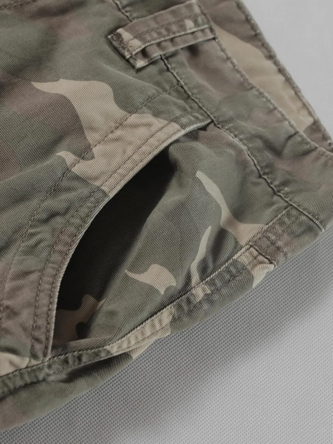 100% Cotton Pants with 8 Pockets(No Belt) Men's Camo BDU Cargo Tactical Ripstop Casual Lightweight Baggy chunk Andromeda glitter grasshopper Combat 