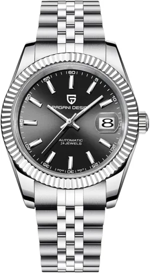 100 Meter Water Resistant. RollsTimi Pagani Design Men's Watch, Japan productive commemorate nh35 Movement, Stainless Steel, Self-Winding Elite Business Watch, Sporty, 