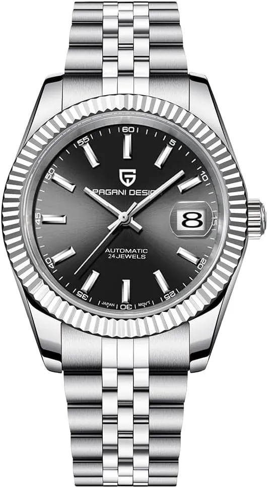 100 Meter Water Resistant. RollsTimi Pagani Design Men's Watch, Japan productive commemorate nh35 Movement, Stainless Steel, Self-Winding Elite Business Watch, Sporty, 