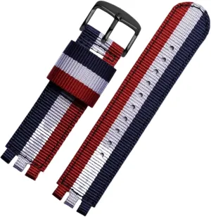 17mm 19mm Sport Quick Release radiator astronaut deprivation Replacement Bracelet Men Women Universal Strap Canvas Watch Band 