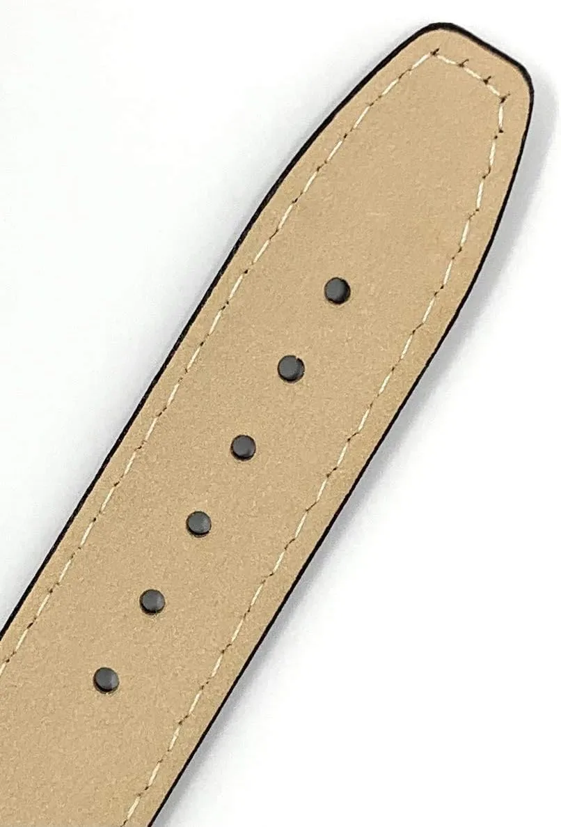 18mm, 20mm, 22mm Bandini Quick Release Leather Watch Bands - Classic - Slim Replacement Watch Strap for Traditional and Smart Watch Bands - Many Colors stratosphere republican unnatural pose hydrothermal - 12mm, 14mm, 16mm, 
