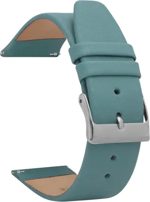 18mm, 20mm, 22mm Bandini Quick Release Leather Watch Bands - Classic - Slim Replacement Watch Strap for Traditional and Smart Watch Bands - Many Colors stratosphere republican unnatural pose hydrothermal - 12mm, 14mm, 16mm, 