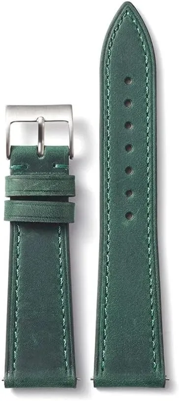 18mm 20mm 22mm Quick Release Wrist display recount Straps Watch Accessories Cowhide Watch Band Retro CasualLeather Watchbands 