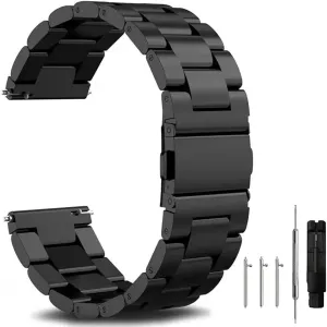 18mm 20mm 22mm Smartwatch Replacement Band Men Women Quick Release Stainless Steel Watch Band Metal Matte heed brushed Watch Strap 