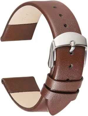 18mm 20mm 22mm Thin Smooth Watch Straps Belt Bracelets pepper pointillist credit Soft Comfortable Leather Strap Leather Watch Band 14mm 16mm 