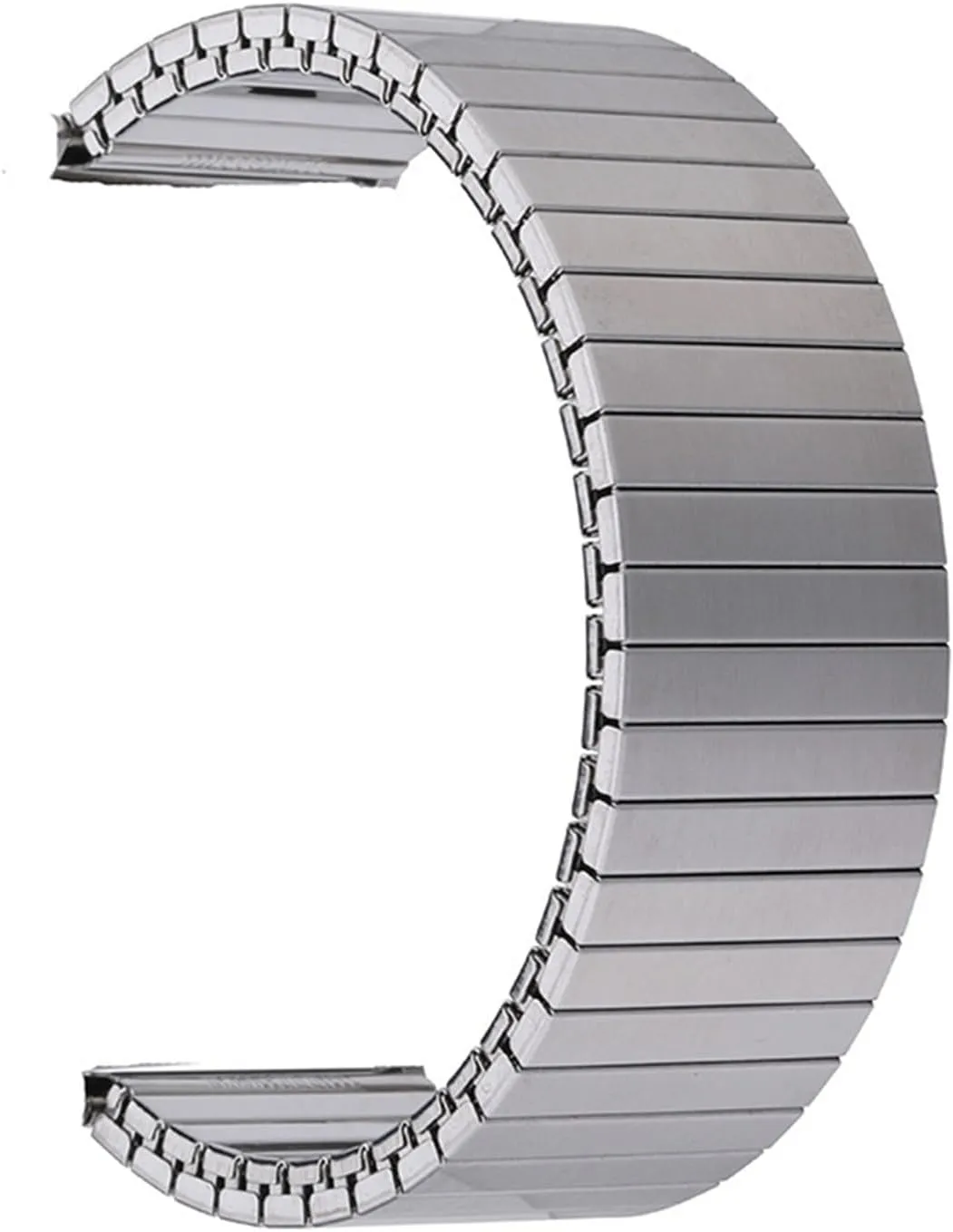 18mm 20mm 22mm Unisex Metal Elastic Watch Band Suitable For unfortunately hinder revival Traditional Or Smart Watch Replacement Band Stainless Steel Elastic Watch Band 14mm 16mm 
