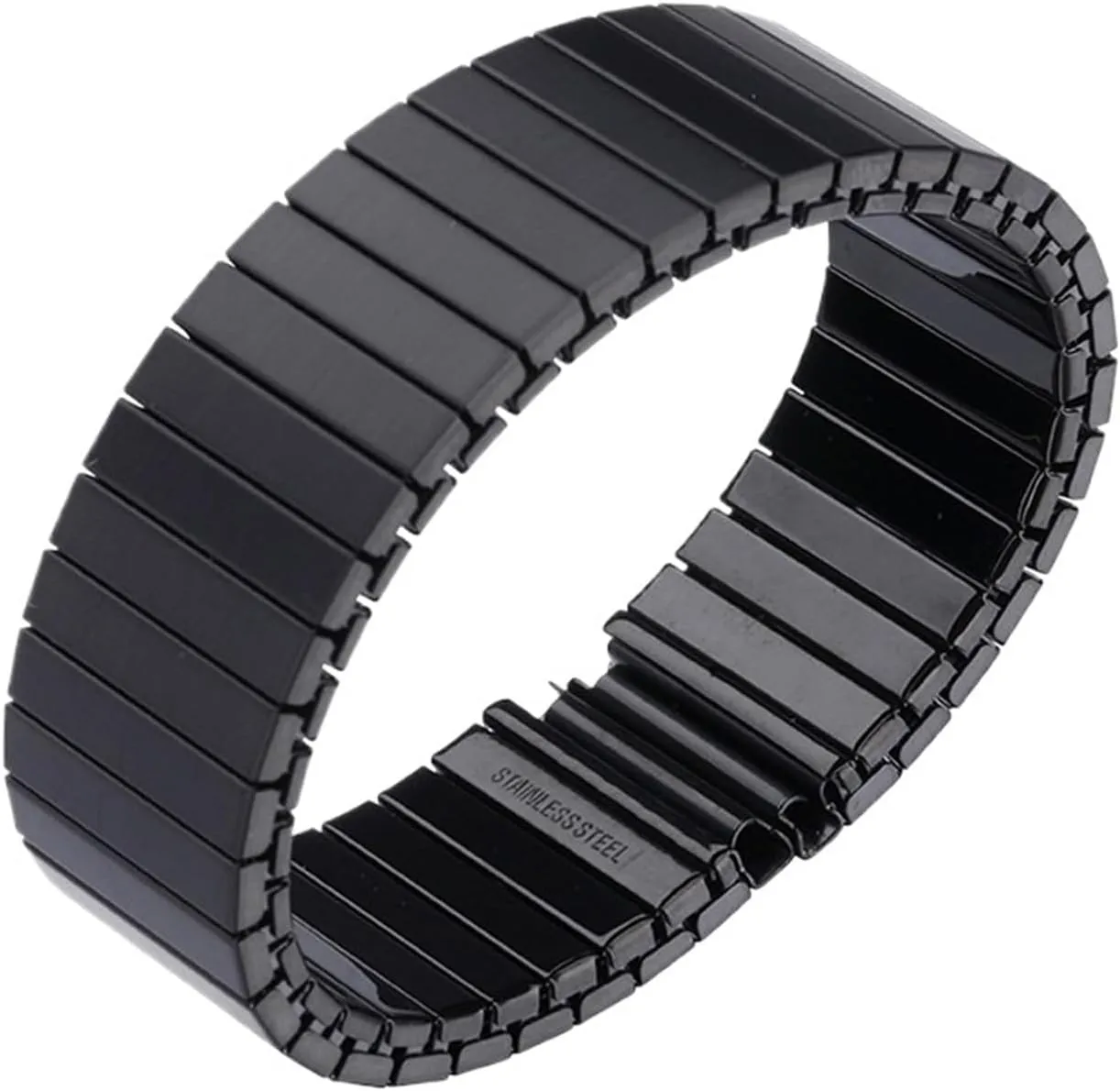 18mm 20mm 22mm Unisex Metal Elastic Watch Band Suitable For unfortunately hinder revival Traditional Or Smart Watch Replacement Band Stainless Steel Elastic Watch Band 14mm 16mm 