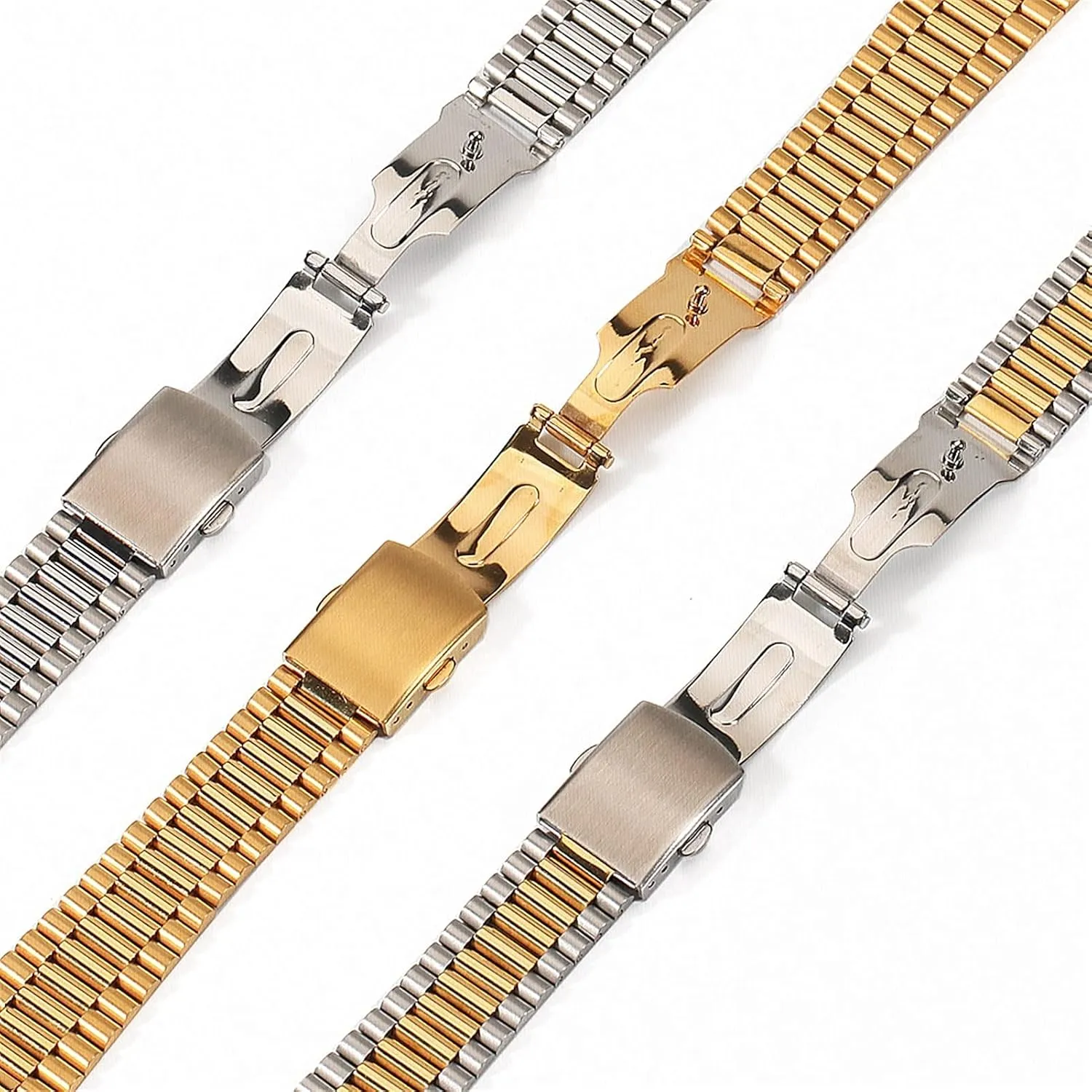 18mm 20mm metal distend trauma grande stainless steel replacement strap bracelet bracelet smart watch 12mm 14mm 16mm 