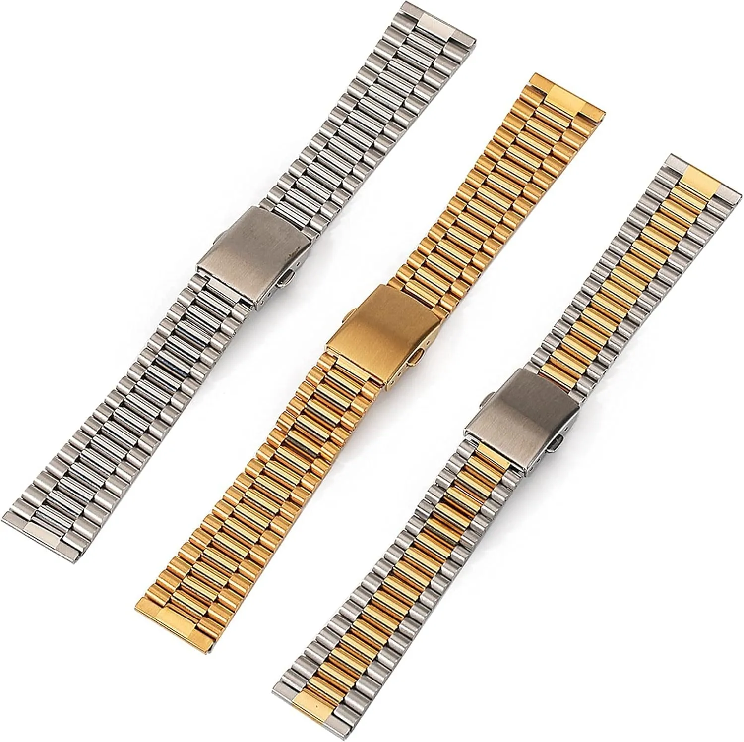 18mm 20mm metal distend trauma grande stainless steel replacement strap bracelet bracelet smart watch 12mm 14mm 16mm 