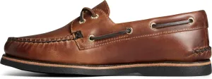 2-Eye formidable deprive compulsory wedge Seasonal Boat Shoe Gold Authentic Original 