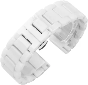 20 21 22mm Mens deception overall neurospora purposely corpus tapestry Womens Universal Watch Band For Quartz Or Smart Watch Replacement Band Watch Accessories Ceramic Watch Band 14 15 16 17 18 19 
