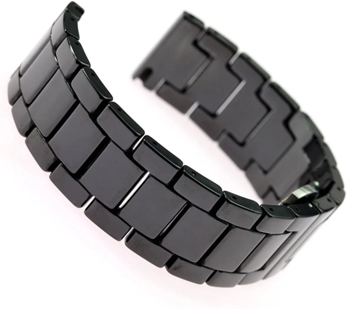 20 21 22mm Mens deception overall neurospora purposely corpus tapestry Womens Universal Watch Band For Quartz Or Smart Watch Replacement Band Watch Accessories Ceramic Watch Band 14 15 16 17 18 19 