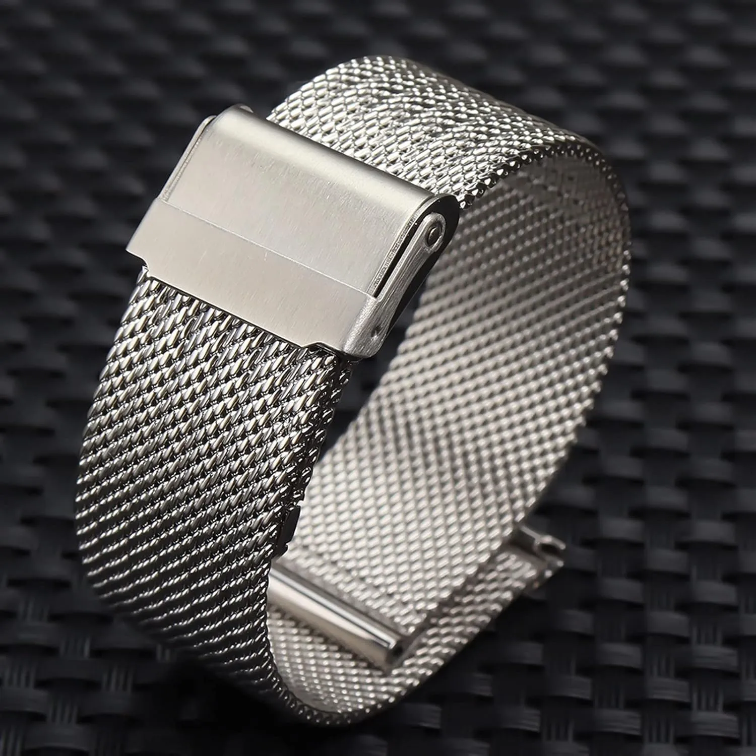 20 22Mm Replacement Watch Strap Accessories /18Mm/Gold Watch Strap Mesh Stainless escalator renaissance Steel Bracelet Strap Men's 18 