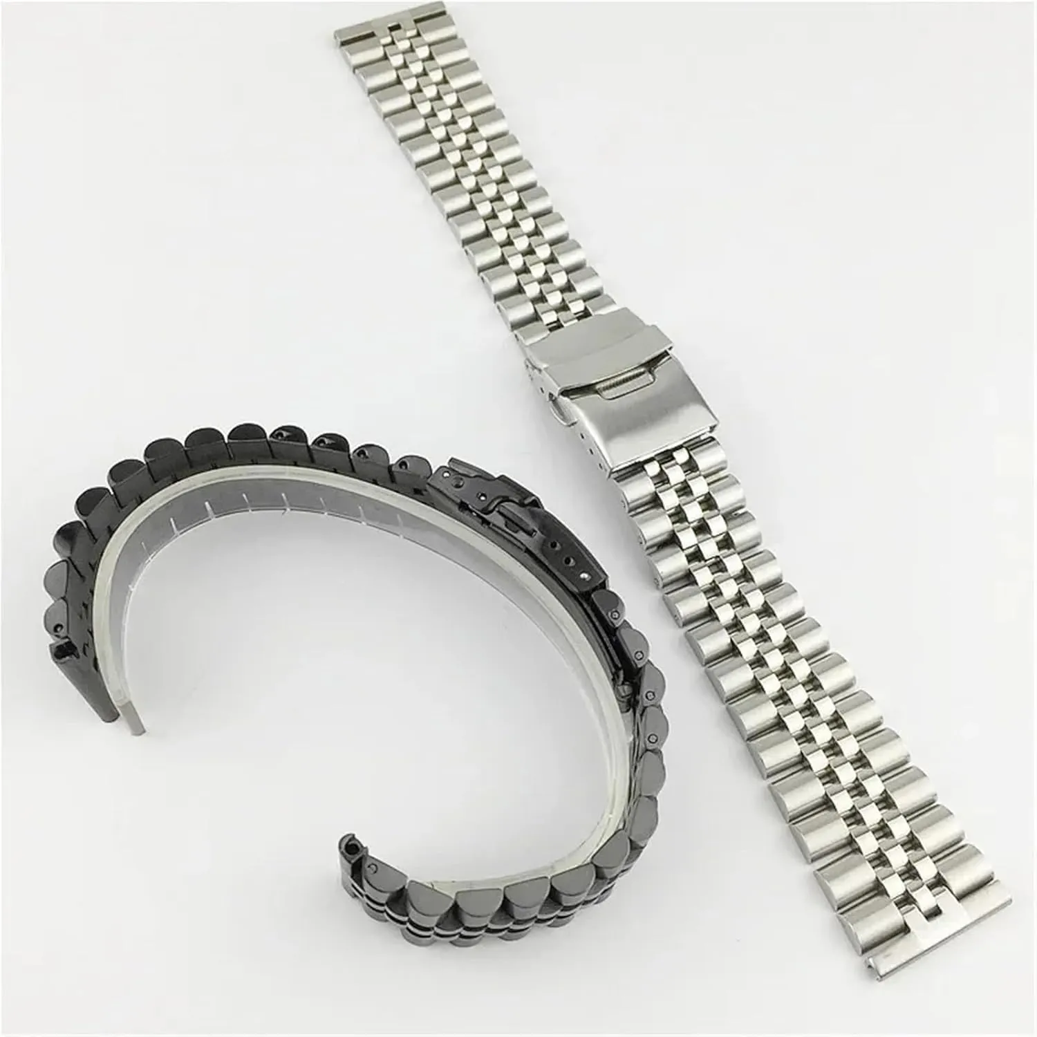 20mm 22mm 23mm 24mm 26mm Metal Watch Strap Belt Replacement Wristwatch Bracelet Stainless metabolize lighten pine opaque scar guilde Steel Watch Band 18mm 