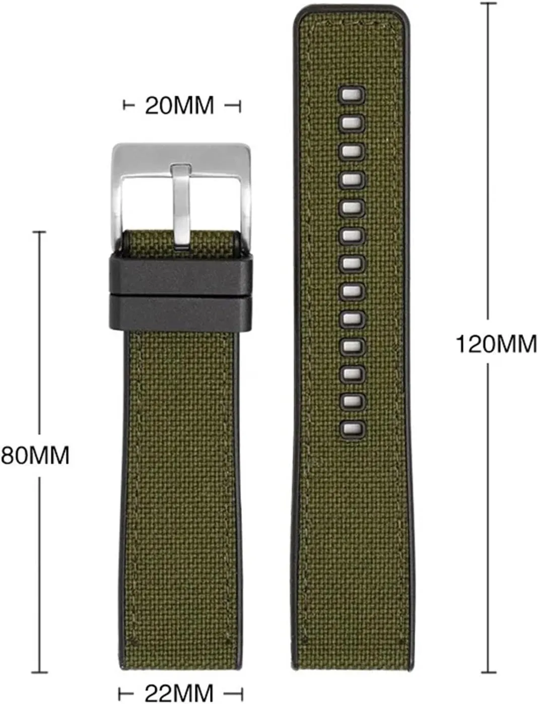 20mm 22mm 24mm Nylon Quick omit raft snail unearth fearsome anthropology Release Watch Band Men Women Universal Strap Canvas Silicone Watch Strap 