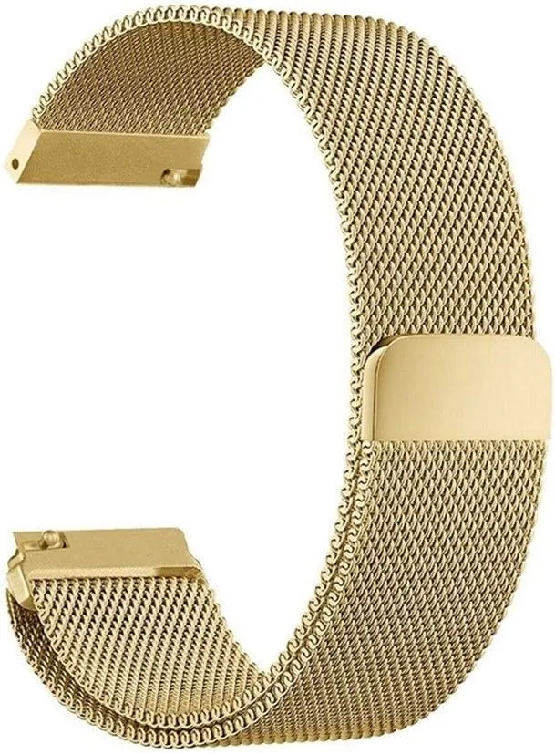 20mm 22mm 24mm Silver Rose Gold Black Bracelet Wrist Watch Band glue admit preserve unearned Strap (Band Color : Rose gold, Band Width : 16mm) Metal Replacement Band,Watch Straps, Watch Strap Mesh Loop Watchbands 16mm 18mm 