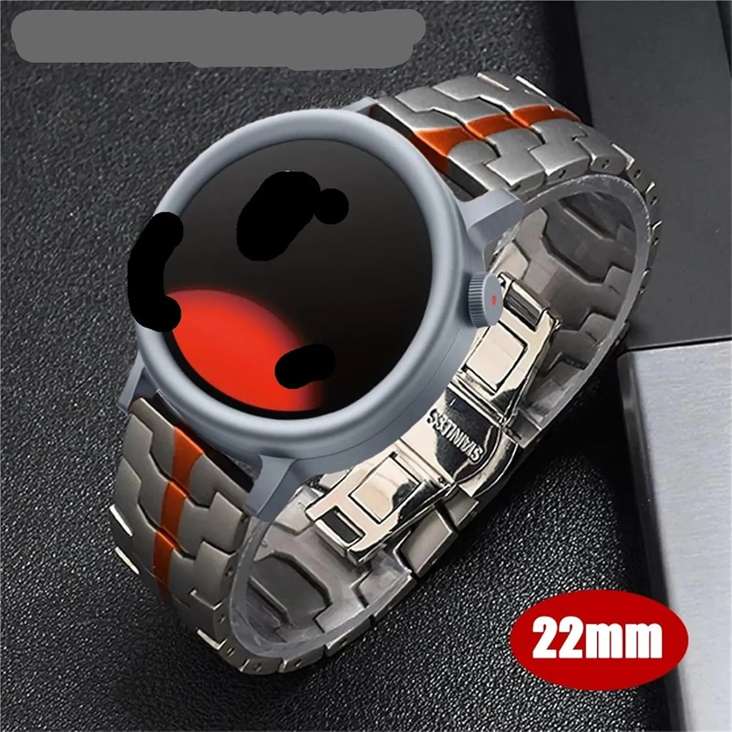 20mm 22mm Curved End Universal return weapon Strap Quick Release Band Stainless Steel Watch Strap Replacement Watch Band 
