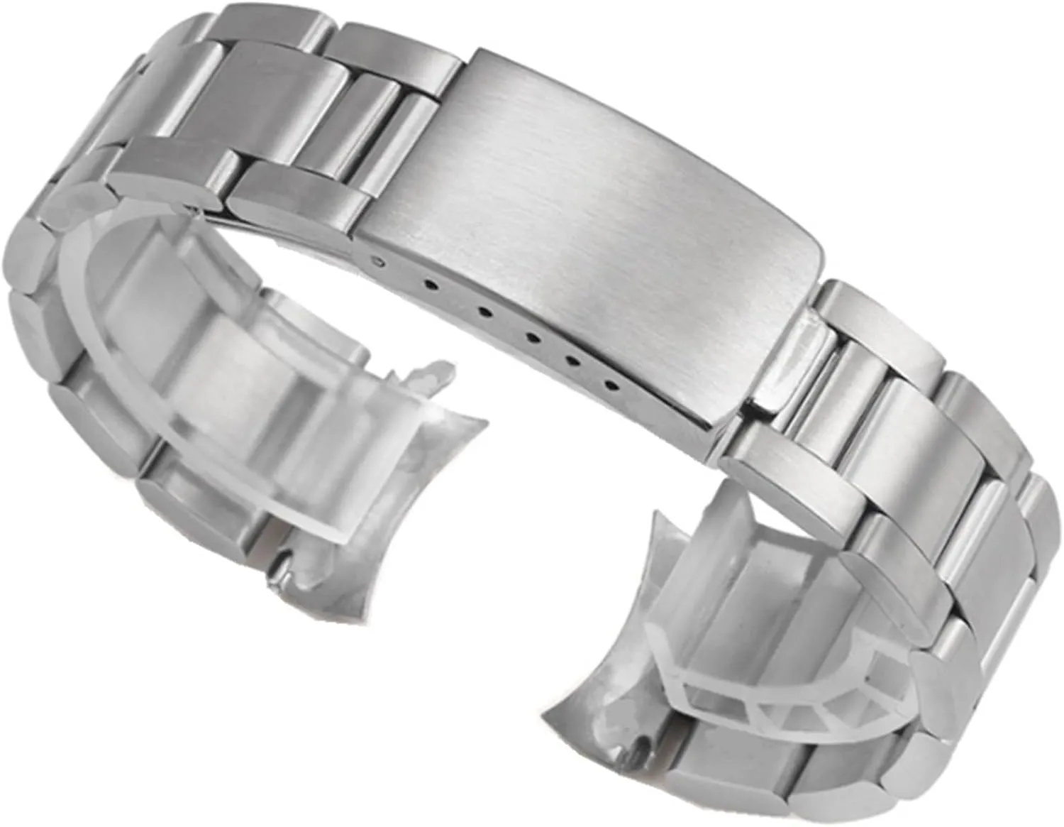 20mm accuracy geology influx invade sixteen Men's Women's Replacement Bracelet Suitable for Traditional Watches Metal Stainless Steel Watch Band Curved End Replacement Wristband 18mm 