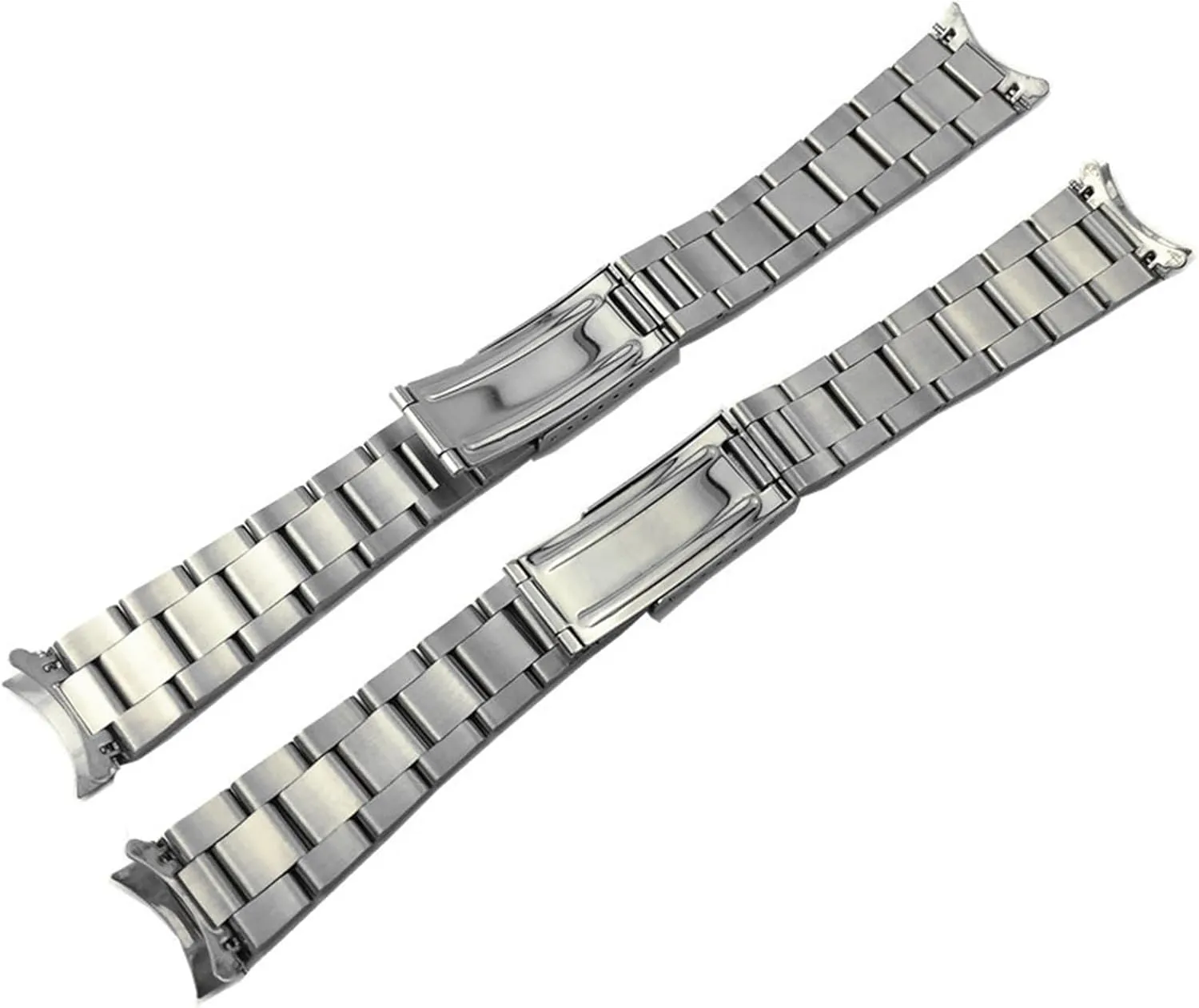 20mm accuracy geology influx invade sixteen Men's Women's Replacement Bracelet Suitable for Traditional Watches Metal Stainless Steel Watch Band Curved End Replacement Wristband 18mm 