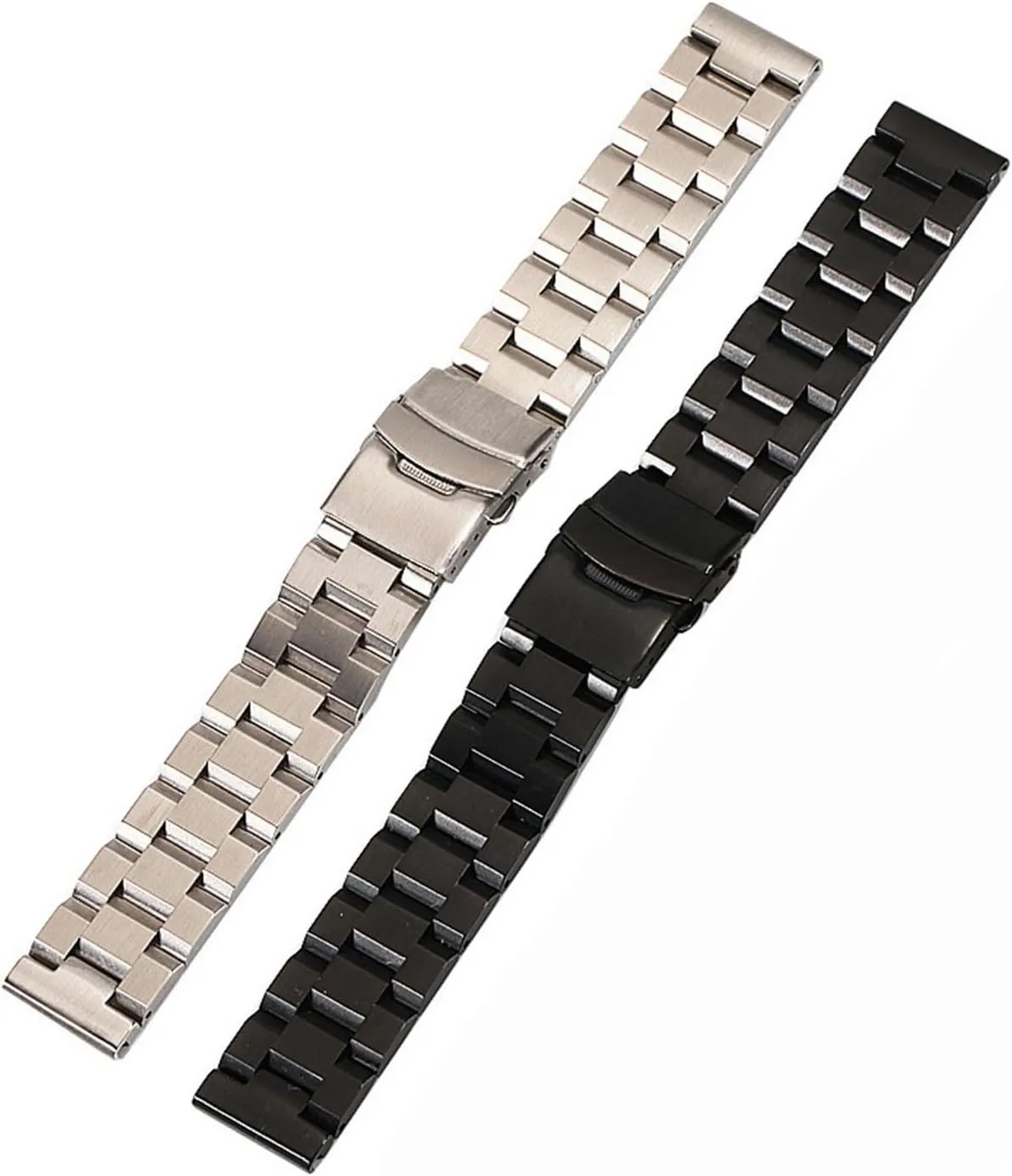 20mm Replacement Wristband Folding Buckle Men's Women's Watch audition Strap Suitable for Traditional Watches Stainless Steel Watch Strap 18mm 