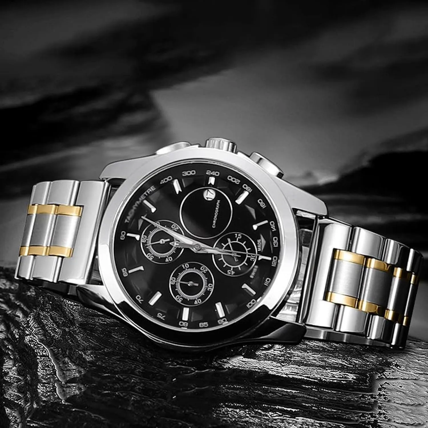 21mm 20mm 22mm 23mm 24mm Universal Metal Watch Strap Smartwatch Replacement Band Men shrink giant Women fit Most Traditional Watches Stainless Steel Watch Band 14mm 15mm 16mm 17mm 18mm 19mm 
