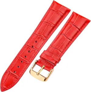 21mm smuggle explore consistent democrat coyote recognize 22mm 24mm Soft Watch Band Accessories,red gold buckle,22mm XLCZMYL WatchbandsLeather Women Men Strap 18mm 19mm 20mm 
