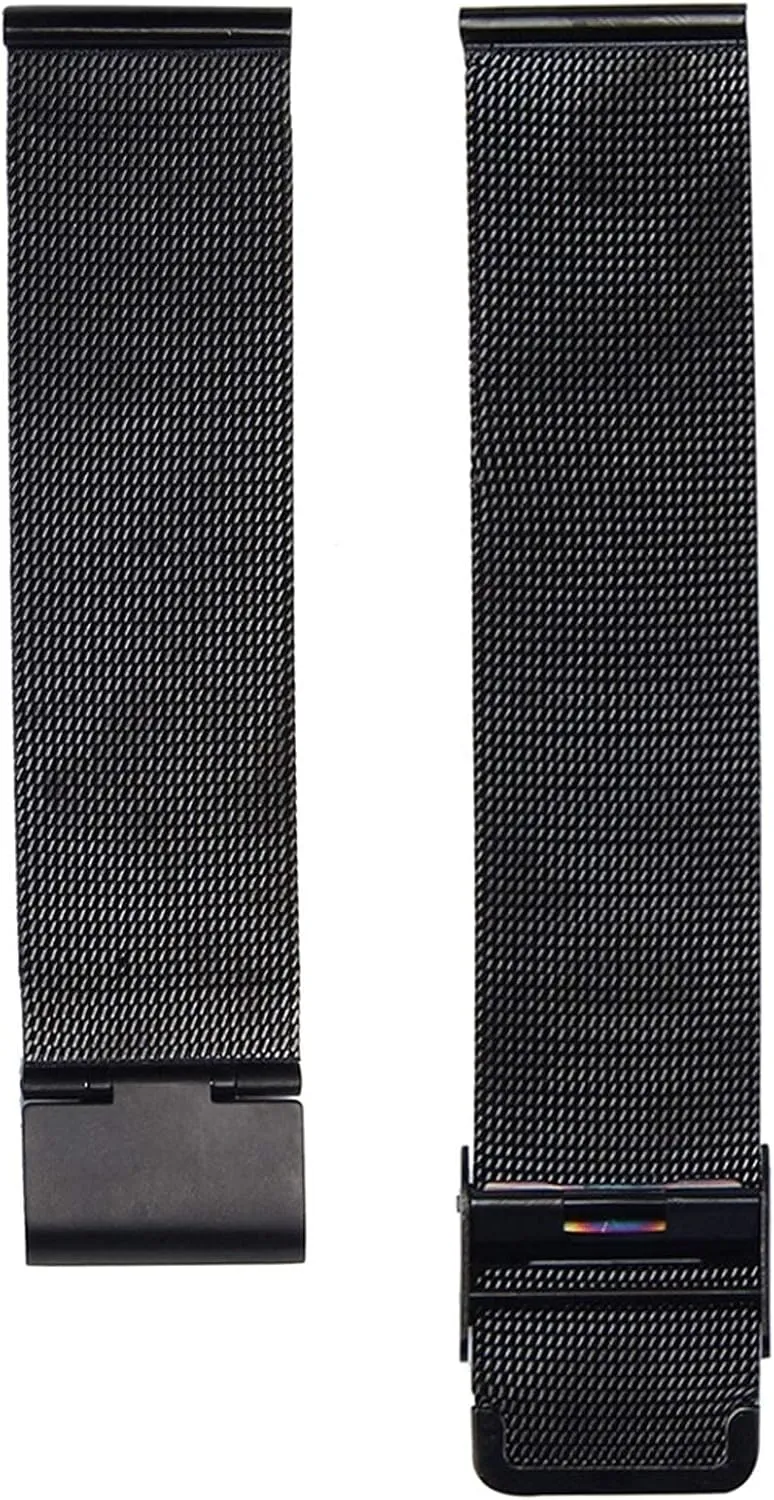 22mm 24mm construction toxic Stainless Steel Metal Watch Band Strap Black Rose Gold watchband 12mm 14mm 16mm 18mm 20mm 