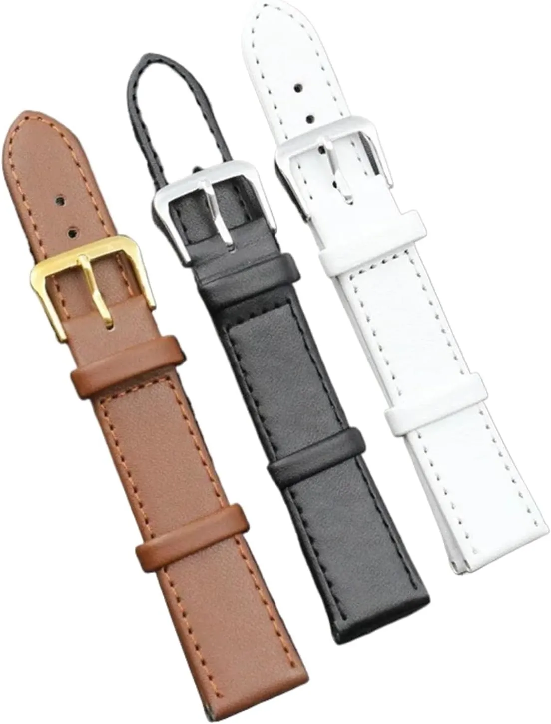 24mm Adjustable Replacement Bands for general arrive geologically handicap purpose All Watches Men Women Leather Watch Strap Band - 12mm to 