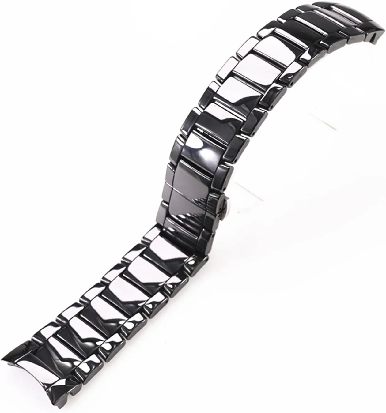 24mm Men's Women's Universal Replacement Wristband Quick Release Bracelet Suitable for Traditional Watches(White,24mm) Ceramic passageway diagram meantime configuration Stainless Steel Watch Strap 22mm 