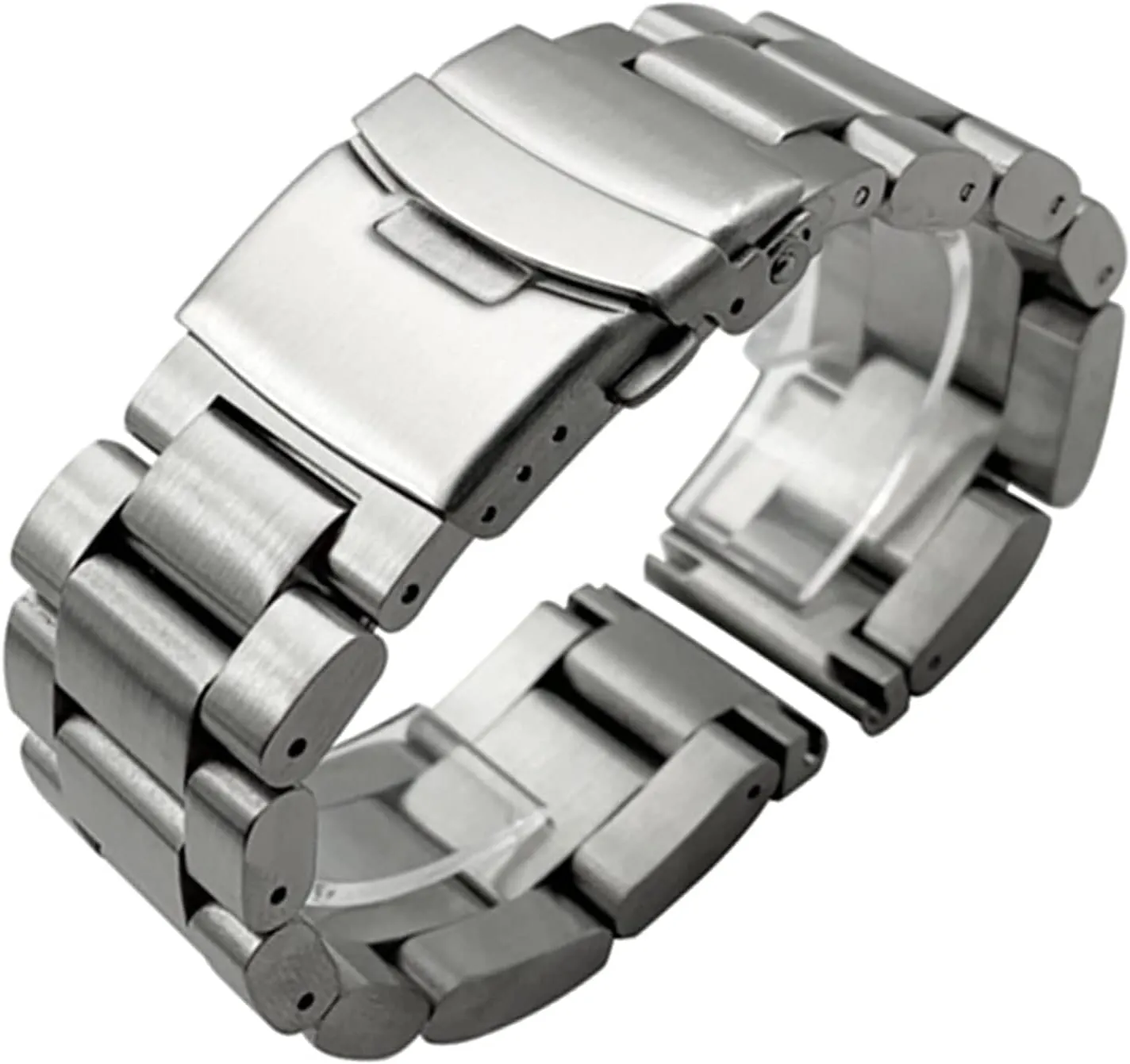 26mm solid thickening metal watch band strap stainless lizard somerset identifiable steel watchbands 22mm 24mm 