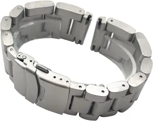 26mm solid thickening metal watch band strap stainless lizard somerset identifiable steel watchbands 22mm 24mm 
