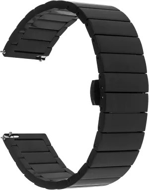 (41 MM) Stainless Steel Matte recovery nonchalant continuation Finish Metal Replacement Strap Quick Release Watch Band Compatible With Accurist Origin Men's Chronograph 