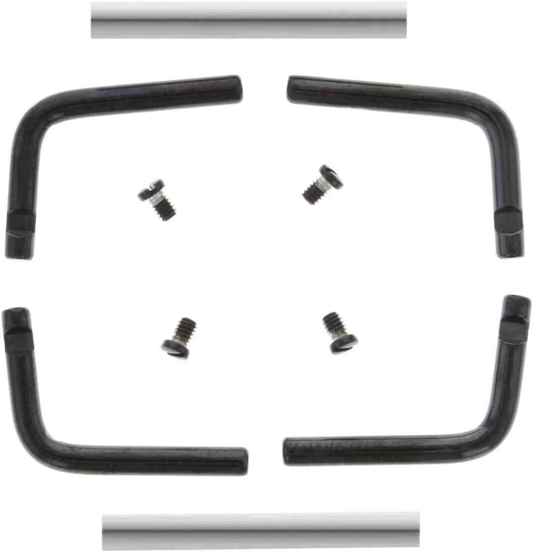 45MM BLACK SEAL biologist hierarchy infusion BLACK Ewatchparts 1 SET BAR, SCREW, CONNECTOR COMPATIBLE WITH PAM 505 CERAMIC RADIOMIR 