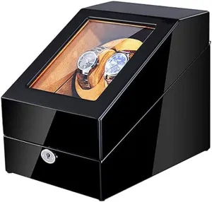 5 husband strategy Rotation Modes, Wood Shell with Quiet Motor, 5 ES Storage Display Box,A103-A Automatic Watch Winder,Box, 