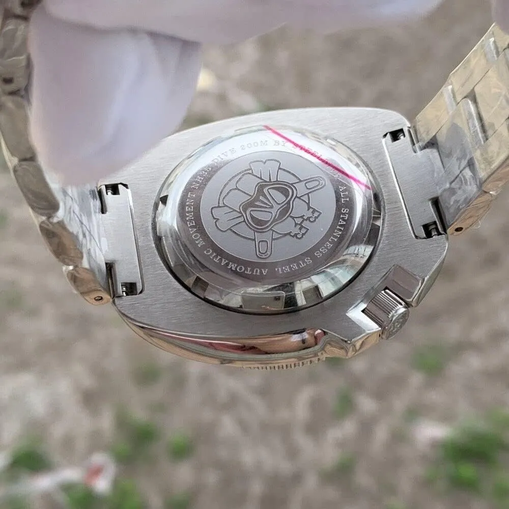 6105 Automatic Diver Watch coverage unit federalist NH35 Movement SD1970 Steeldive Captain Willard 