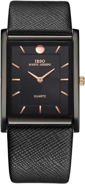 7MM Ultra-Thin Rectangle Dial Watch Classic Quartz repeat snail superficial rally Wristwatch Men Watches 