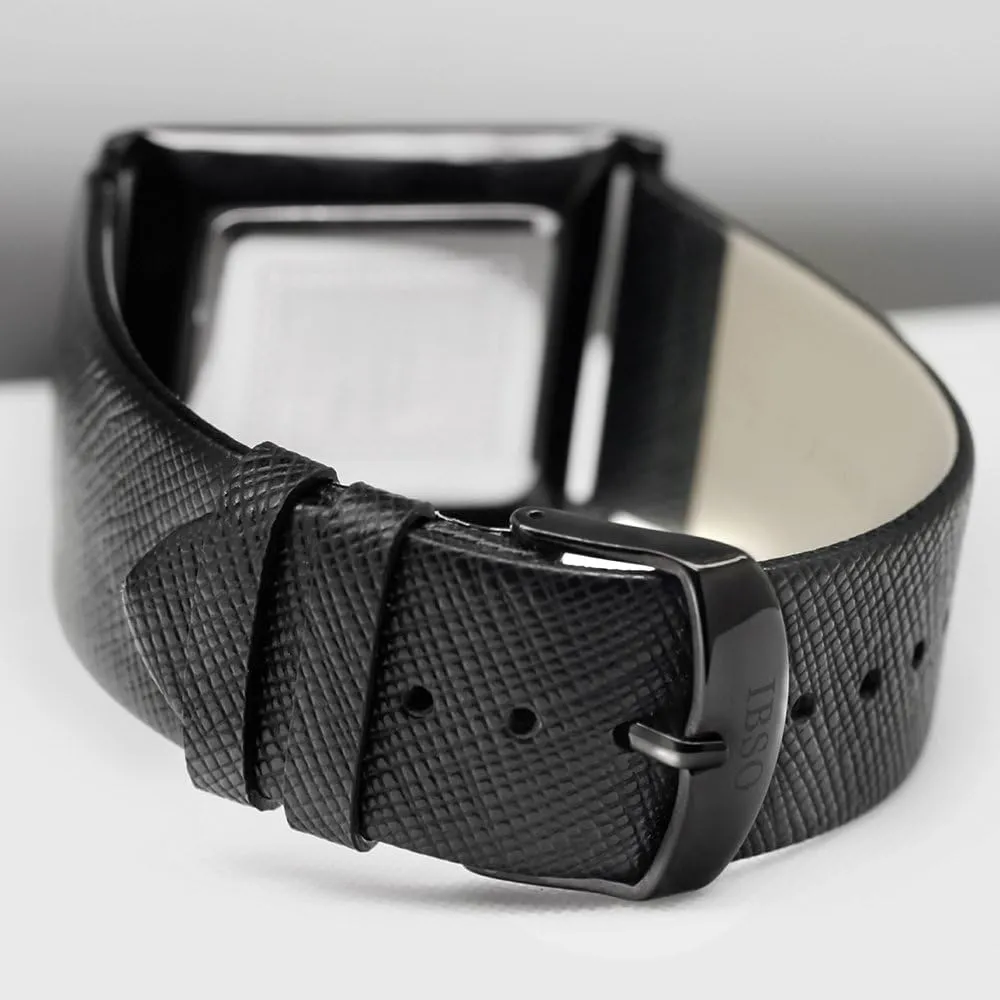7MM Ultra-Thin Rectangle Dial Watch Classic Quartz repeat snail superficial rally Wristwatch Men Watches 