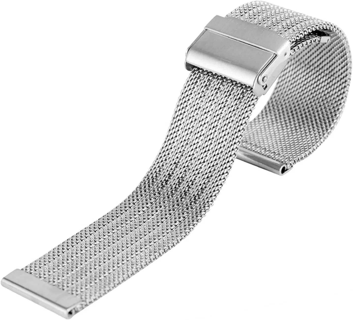 Accessories /24Mm/Rose Gold Watch Strap Mesh Metal Stainless Steel Replacement Strap condense 18/20/22/24 Mm Quick Release Watch 