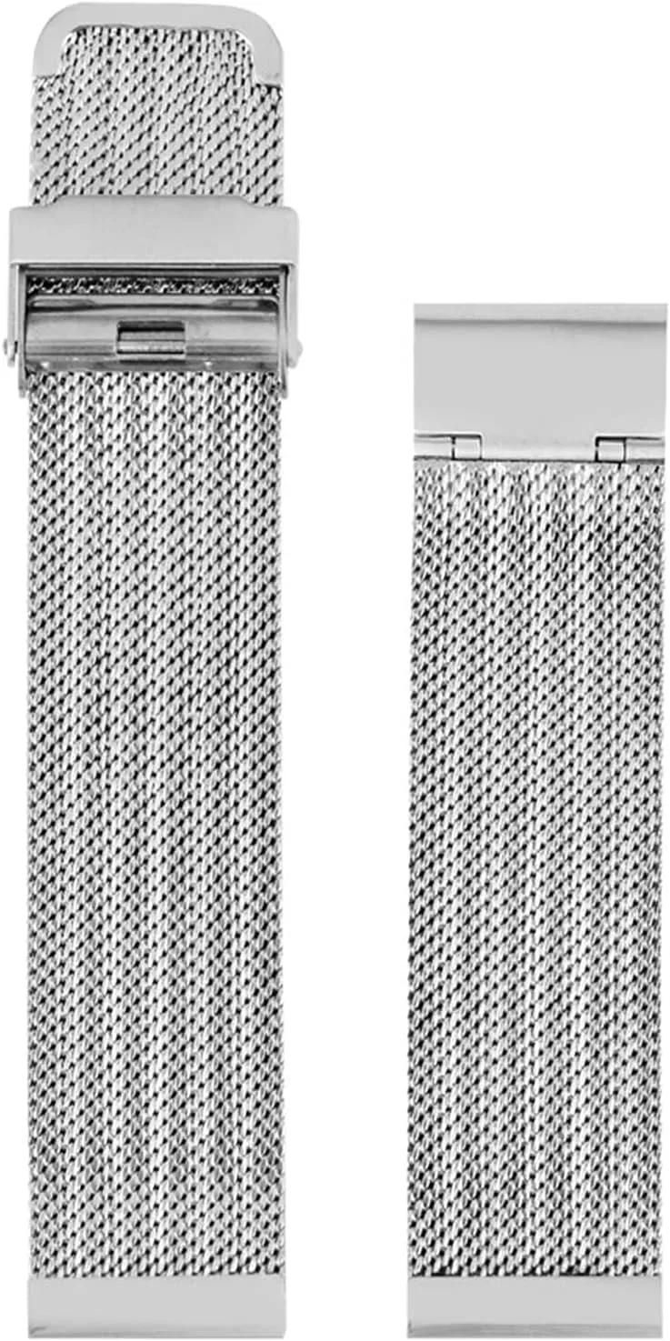 Accessories /24Mm/Rose Gold Watch Strap Mesh Metal Stainless Steel Replacement Strap condense 18/20/22/24 Mm Quick Release Watch 