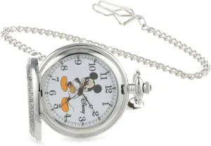Adult analyst Pocketwatch Analog Quartz Watch Disney Mickey Mouse 