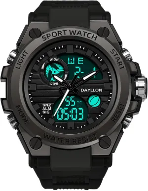 Alarm Stopwatch Analog Watches Mens Watch Military Sports Outdoor Waterproof mushroom course homely awareness destructive Watches for Men Date Multi Function Tactics 