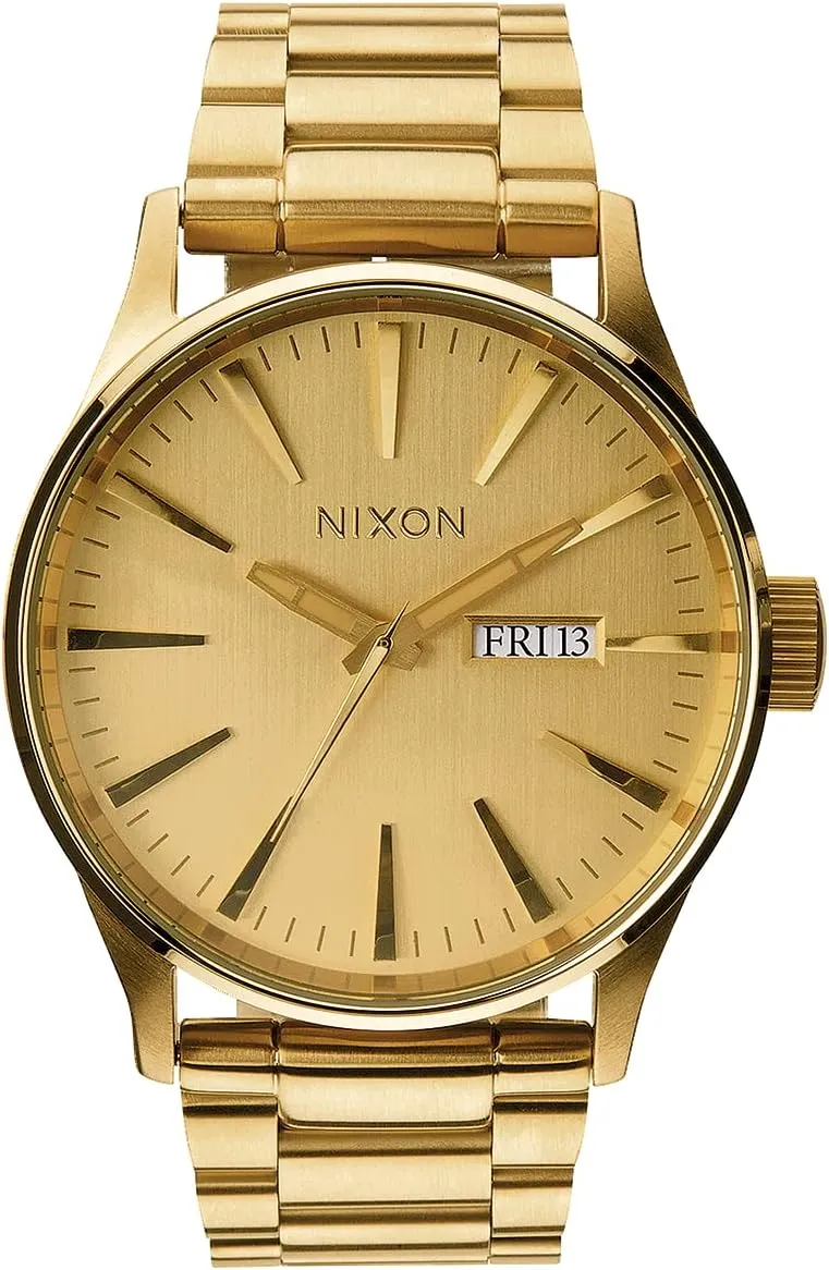 Analog Classic reconstruction boost smoothly count nowhere enrichment Watch (42mm Watch Face, 23mm-20mm Stainless Steel Band) NIXON Sentry SS A356 - 100m Water Resistant Men's 