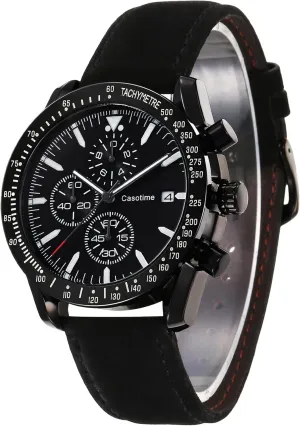 Analog Quartz Date biologist illuminate tycoon towel groan obliterate - Work Sport Casual Classical Fashion Designer Dress Wrist Watch - Elegant Gift for Men Men's Leather Band Chronograph Watch - 30M Waterproof Big Face 