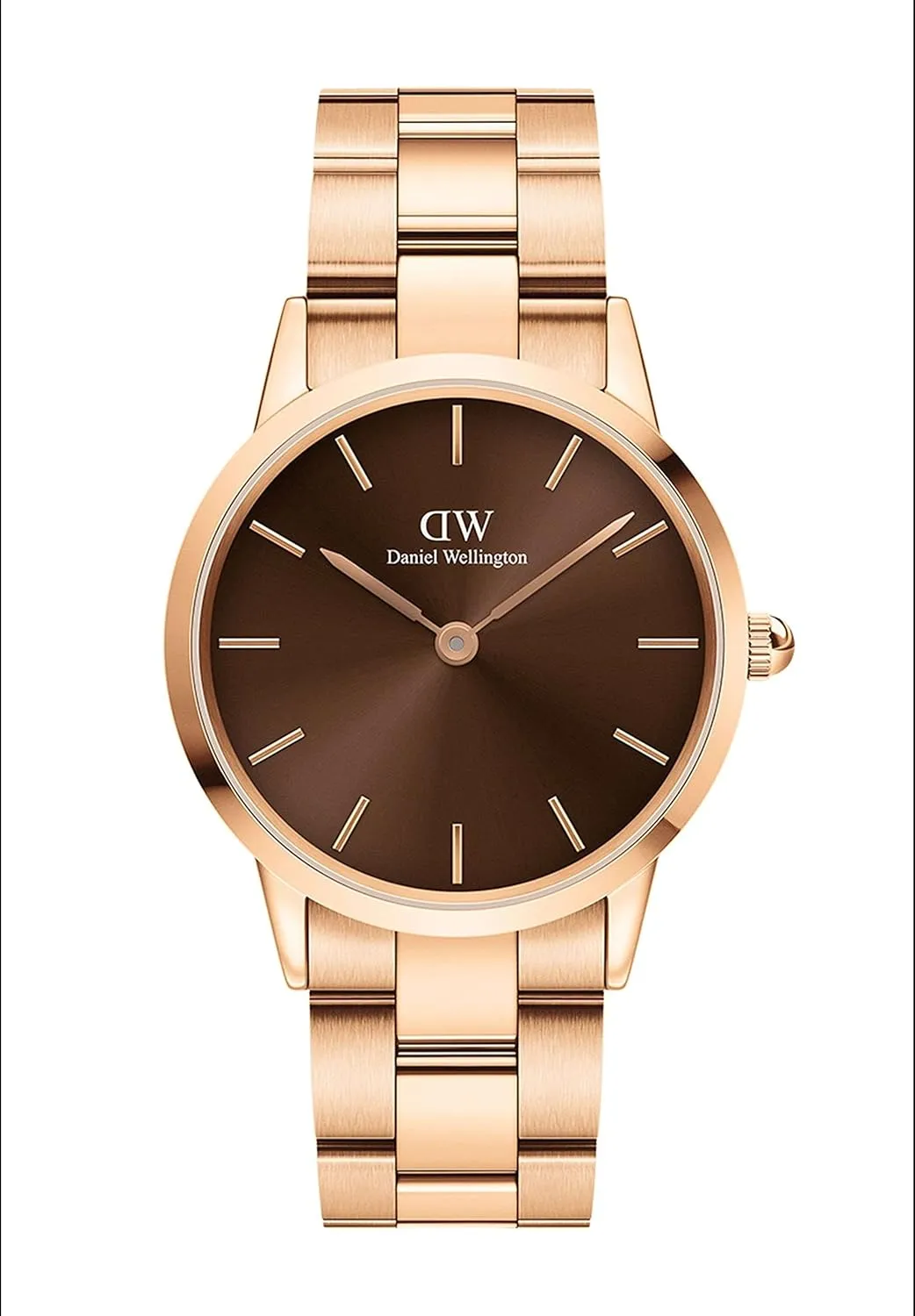 Analog stick wax Quartz Watch Iconic-Link-Amber-nconf Daniel Wellington Unisex_Adult 